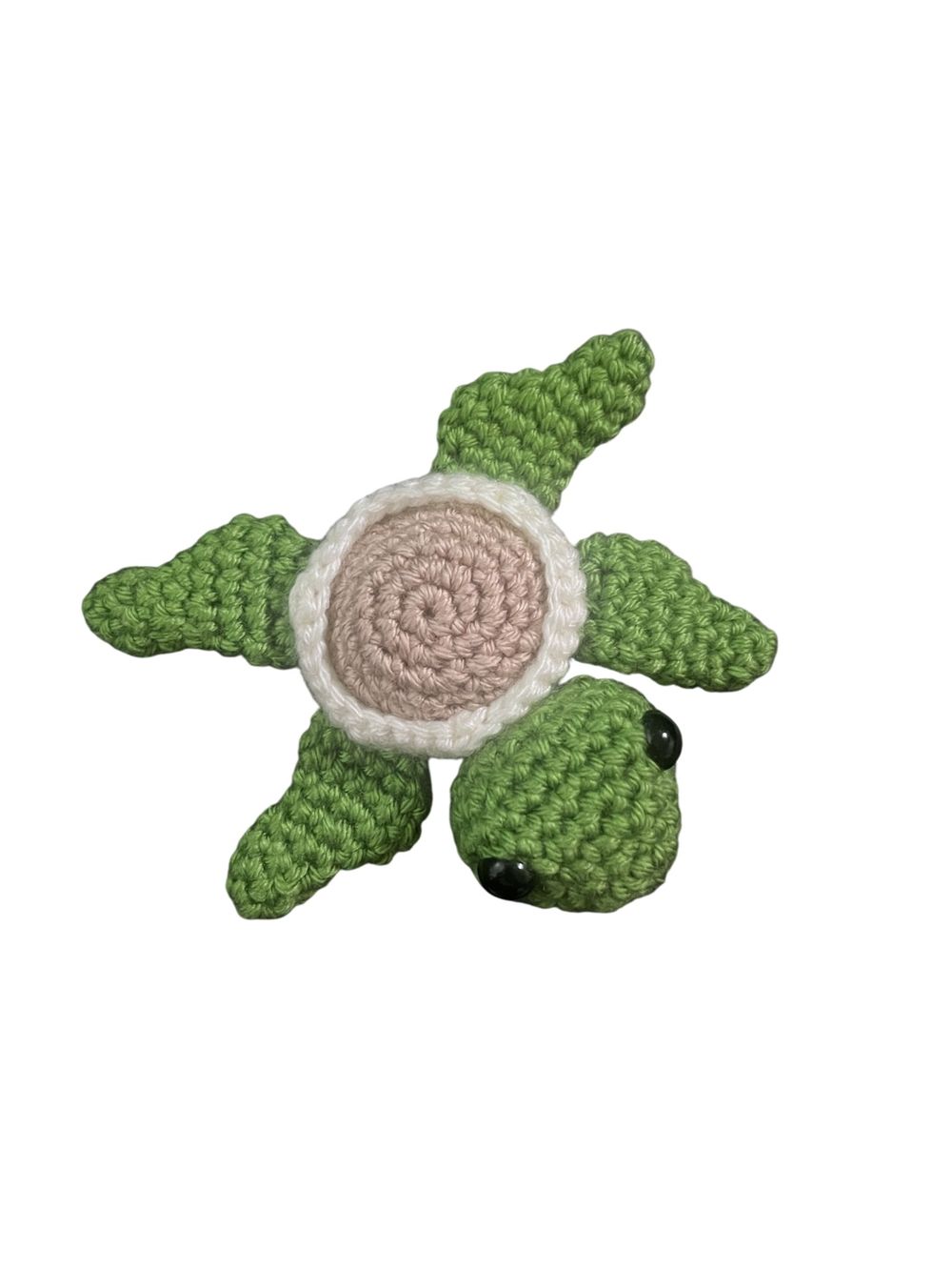 Crochet Green Turtle Plush